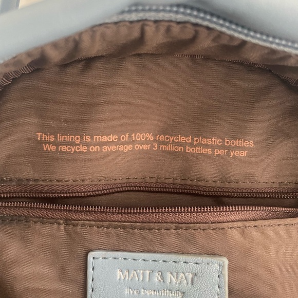 Matt & Nat Mini Blue Backpack - Picture 2 of 7